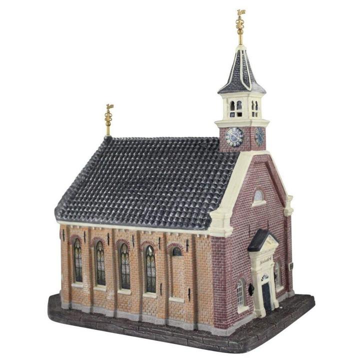 DV110508 Nicolaaskerk Stavoren dickensville huisjes €79, Diversen, Kerst, Nieuw, Ophalen of Verzenden