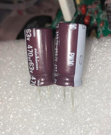 470uf 63v Nichicon UPW series beschikbaar voor biedingen