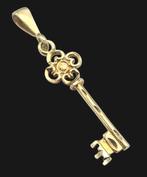 14 karaats gouden geluks Sleutel ketting Hanger, Overige voorstellingen, Verzenden, ., Zo goed als nieuw