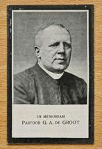 Bidprentje Pastoor G.A.de Groot, Verzamelen, Bidprentje, Ophalen of Verzenden