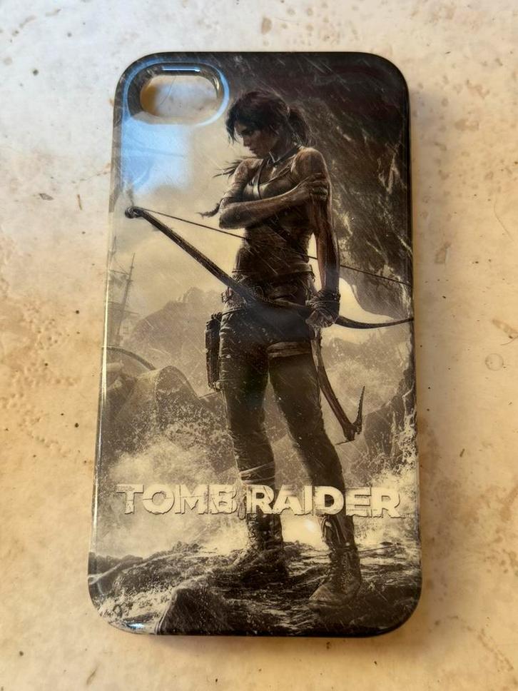 Tomb Raider iPhone 4 iPhone 4S Case, Telecommunicatie, Mobiele telefoons | Hoesjes en Frontjes | Apple iPhone, Zo goed als nieuw
