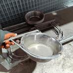 9 stuks waterbakhouders voerbakhouders, Ophalen