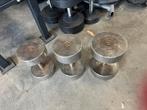 Chrome dumbells 16-20-22 kg, Ophalen, Dumbbell, Gebruikt, 16-20-22 kg