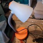 Oranje tafellamp, Huis en Inrichting, Ophalen, Zo goed als nieuw, Minder dan 50 cm