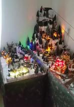Compleet kerstdorp met huisjes,bomen.skilift en veel meer., Ophalen, Zo goed als nieuw