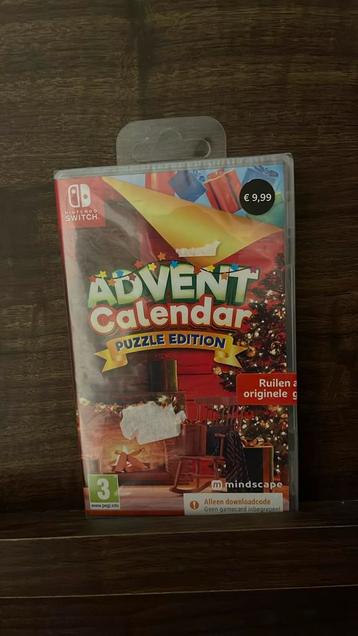 Switch game advent calendar puzzle edition beschikbaar voor biedingen
