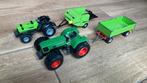 Oude siku tractors met aanhanger fendt 926  dx4.70, Ophalen of Verzenden, Gebruikt, Tractor of Landbouw, SIKU