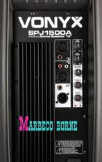 Actieve Luidspreker,PA speaker, versterker 15 inch SPJ-1500A, Overige merken, Vonyx, Nieuw, Info@marbeco.nl