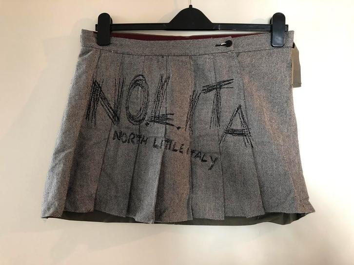 Nolita tweed katoen kort mini plooi rok rokje borduursel, Kleding | Dames, Rokken, Zo goed als nieuw, Boven de knie, Verzenden