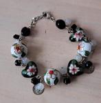 Cloisonné armband, Ophalen of Verzenden, Zo goed als nieuw, Zilver
