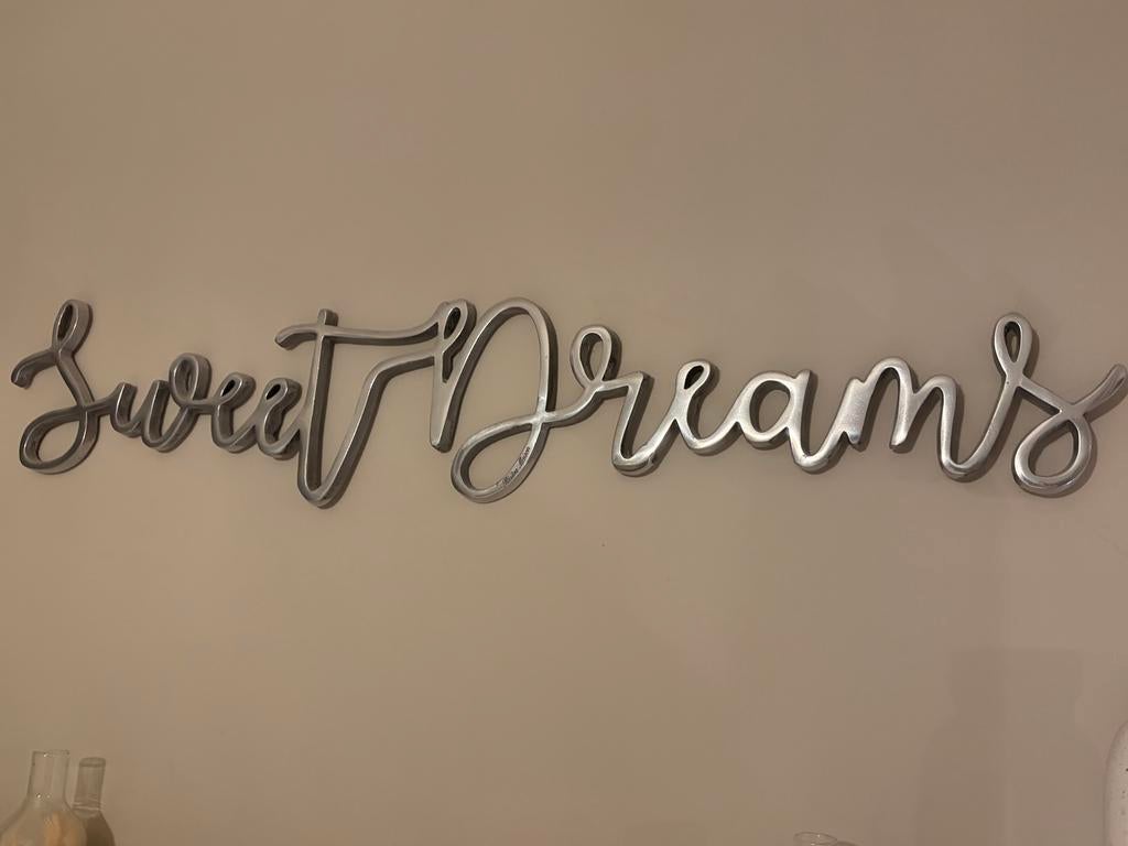 Rivièra Maison Sweet Dreams Letters Decoratie, Ophalen, Zo goed als nieuw