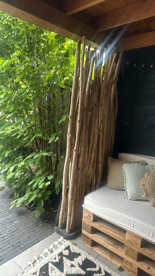 Massief houten scheidingspanelen, Tuin en Terras, Palen, Balken en Planken, Planken, 180 tot 250 cm, Hardhout, Ophalen
