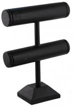 Houten armbanden display zwart - 20%, Ophalen of Verzenden, Nieuw, Overige typen