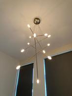 Design plafondlamp, Huis en Inrichting, Lampen | Hanglampen, Ophalen of Verzenden, Zo goed als nieuw, Glas, 75 cm of meer
