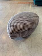 Hocker voetenbank stof roze en zwart nieuw afgeprijsd, Ophalen, 125 cm of meer, Nieuw, Stof