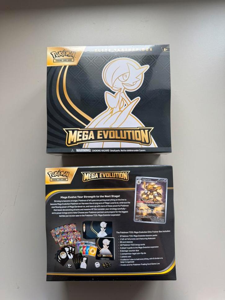 Pokemon Mega Evolution Gardevoir Elite Trainer Box, Hobby en Vrije tijd, Verzamelkaartspellen | Pokémon, Nieuw, Boosterbox, Ophalen of Verzenden