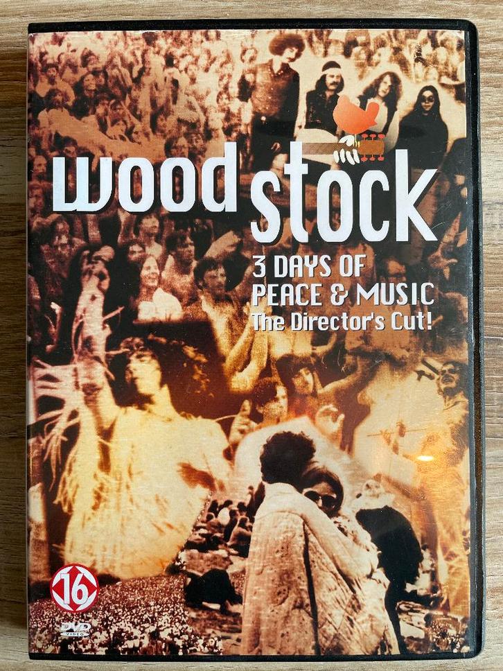 Woodstock (1970) - dvd, Cd's en Dvd's, Dvd's | Muziek en Concerten, Gebruikt, Documentaire, Vanaf 16 jaar, Ophalen of Verzenden