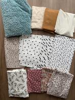 Tricot, hydrofiel en poplin stoffen lappen, 120 cm of meer, Ophalen of Verzenden, Zo goed als nieuw, Katoen