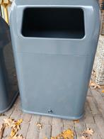 NIEUW: 2 stuks hoogwaardige metalen afvalbakken 50 ltr, Ophalen, Kunststof, Nieuw, 40 liter of meer
