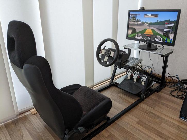Race simulator compleet, Spelcomputers en Games, Spelcomputers | Overige Accessoires, Gebruikt, Ophalen