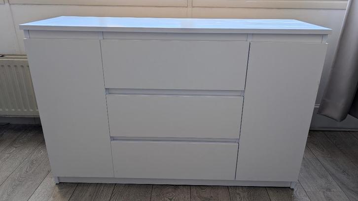 Keukenblok IKEA wit 120cm - Knoxhult bijna nieuw (2024), Huis en Inrichting, Keuken | Keukenelementen, Zo goed als nieuw, Minder dan 100 cm