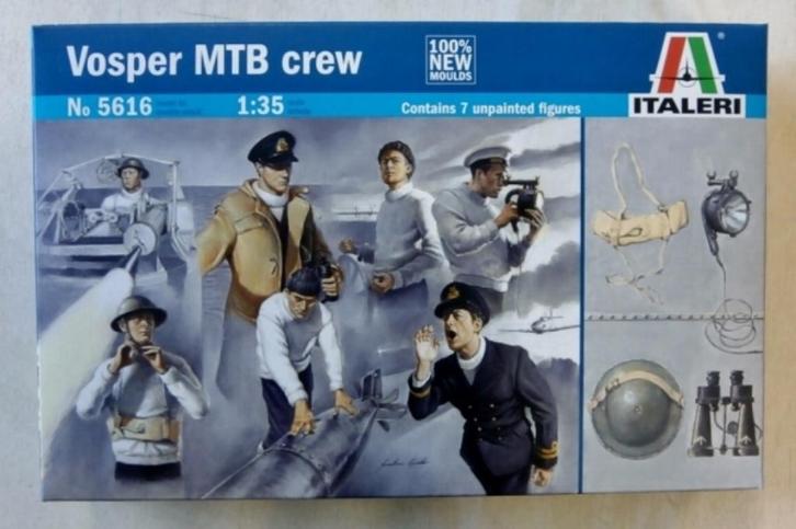 Gezocht Italeri Vosper Crew 5616, Hobby en Vrije tijd, Modelbouw | Boten en Schepen, Nieuw, 1:32 tot 1:50, Italeri, Verzenden