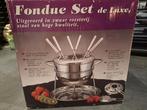 Fondue set zgan, Witgoed en Apparatuur, Fonduesets, Fondueset, Brander, Ophalen of Verzenden, Zo goed als nieuw