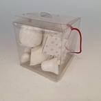 Witte kerstspulletjes voor in de kerstboom of bloemstuk, Ophalen of Verzenden, Nieuw