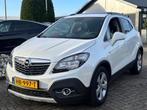 Opel Mokka 1.4 Turbo Cosmo LPG Schuifdak Leer 2015, Auto's, Gebruikt, Wit, Handgeschakeld, 1364 cc