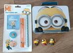 Minions Set: Koffertje, Poppetjes & Schrijfset, Ophalen of Verzenden, Zo goed als nieuw