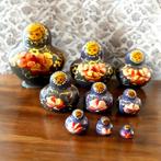 Houten verzamelpop - Matryoshka met 9 onderdelen, Verzamelen, Beelden en Beeldjes, Ophalen of Verzenden, Zo goed als nieuw, Mens