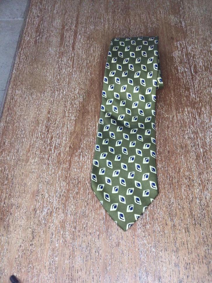 Vintage, retro stropdas, Hugo Boss, zijde., Kleding | Heren, Stropdassen, Zo goed als nieuw, Ophalen of Verzenden