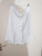 Oysho witte linnen halterjurk – maat S – nieuw, Maat 38/40 (M), Oysho, Wit, Ophalen of Verzenden