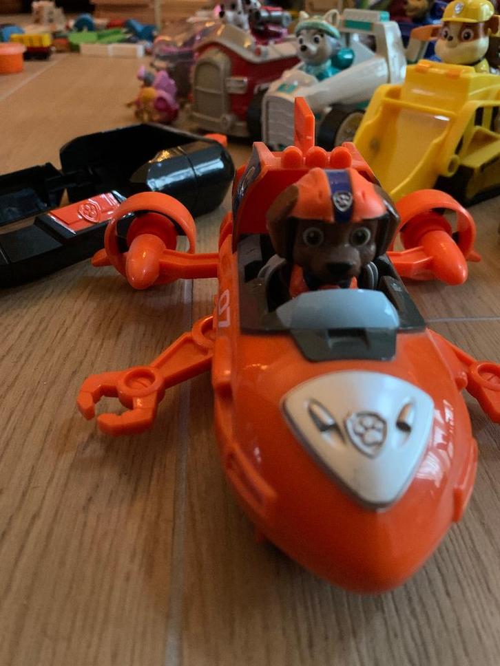 Paw Patrol Zuma reddingsboot, Kinderen en Baby's, Speelgoed | Actiefiguren, Zo goed als nieuw, Ophalen of Verzenden