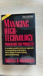 Managing High-Technology Russell D. Archibald, Boeken, Studieboeken en Cursussen, Ophalen of Verzenden, Beta, Zo goed als nieuw