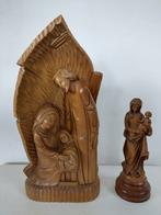 2 beelden Maria met Jezus., Ophalen