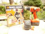 Black&Decker boormachine 14,4V, Gebruikt, Ophalen of Verzenden, Boormachine