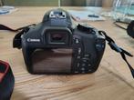 Canon EOS 1300D + 3 lenzen en flits compleet in lowepro tas, Ophalen of Verzenden, Zo goed als nieuw