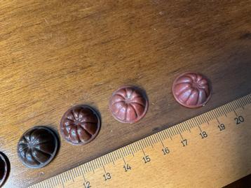 Poppenhuis Puddingvormen - 6 stuks beschikbaar voor biedingen