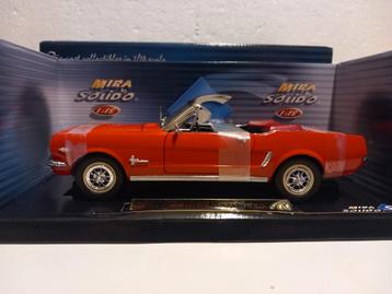 Ford Mustang 1/2 cabriolet rood 1965 Solido meral 1:18 KRD beschikbaar voor biedingen