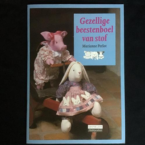 Gezellige beestenboel van stof Marianne Perlot - knuffels NW, Boeken, Hobby en Vrije tijd, Nieuw, Borduren en Naaien, Ophalen of Verzenden