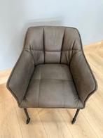 Eetkamer stoele fauteuil nagenoeg nieuw 3 aanwezig, Ophalen, Zo goed als nieuw, 50 tot 75 cm