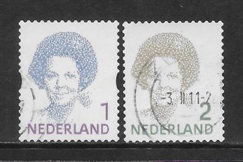 2010, Beatrix waarde 1 en 2 [2730-31] (K2209), Postzegels en Munten, Postzegels | Nederland, Ophalen of Verzenden