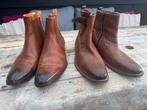Enkel laarsjes, Ophalen, Bruin, Boots, Zo goed als nieuw