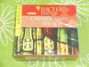 Nieuw: Bach edition: Cantatas/Kantaten Volume 5 Vol 2 (5 cd) beschikbaar voor biedingen
