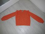 Prachtige gebreide trui, oranje, WE, maat 158 - 164, Kinderen en Baby's, Kinderkleding | Maat 158, Meisje, Trui of Vest, Ophalen of Verzenden