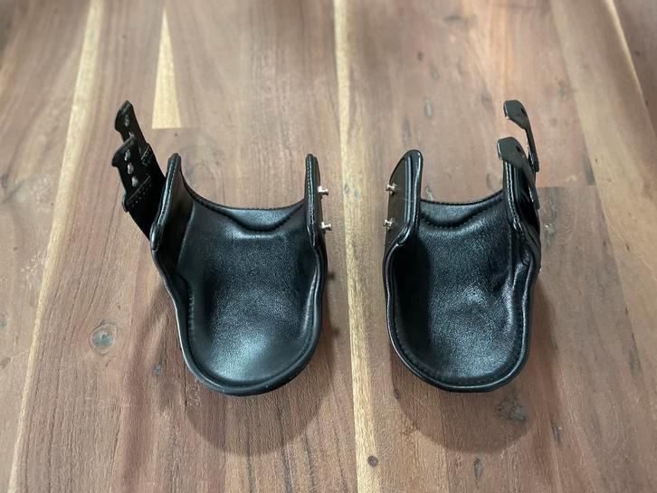 Nieuwe Zandona Carbon Air Classic EVO zwart M leer gevoerd, Dieren en Toebehoren, Paarden en Pony's | Beschermers, Nieuw, Rijden