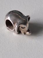 Zilveren olifant bedel. Kan aan Pandora armband., Ophalen of Verzenden, Zo goed als nieuw, Zilver, Pandora