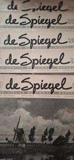 De Spiegel christelijk nationaal weekblad 7 exempl 1940 1946, Verzamelen, Ophalen of Verzenden, 1940 tot 1960, Tijdschrift