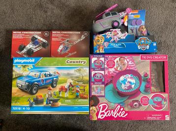 Nieuw speelgoed Playmobil Paw Patrol Barbie beschikbaar voor biedingen